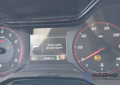 2025 Chevrolet Trax Fwd 1Rs из США, поврежденный, VIN KL77LGEP8SC055234